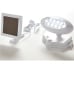 Solar-Powered Security LED Lights - White
