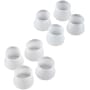 Set of 8 Silicone Chair Foot Caps
