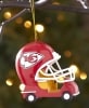 NFL Helmet Cart Ornaments - Chiefs