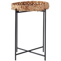 Seagrass Tray Side Table