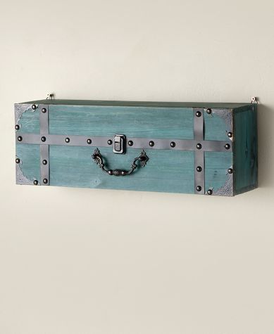 Suitcase-Style Wall Shelves