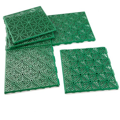 Sets of 10 Interlocking Patio or Walkway Tiles