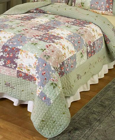 Constance Embroidered Quilt Collection