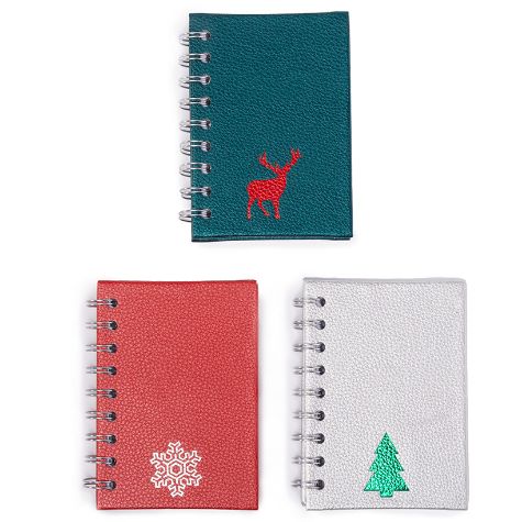 Set of 3 Stocking Stuffer Notebooks