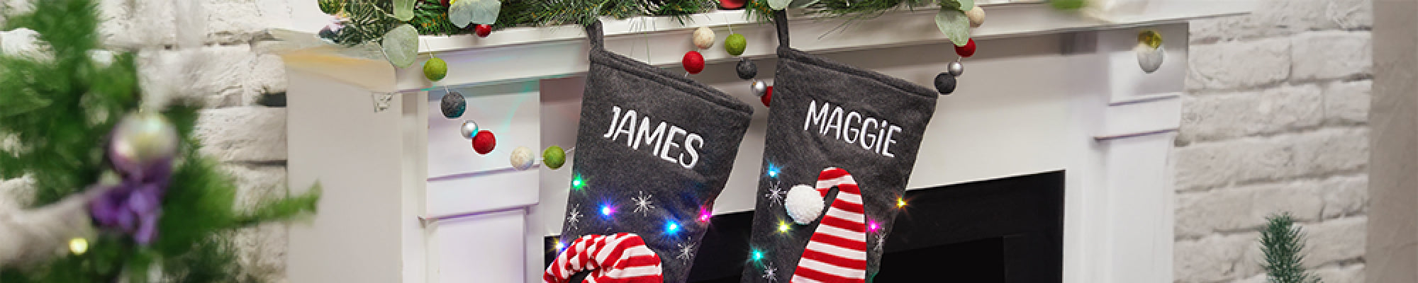 Personalized Christmas stockings