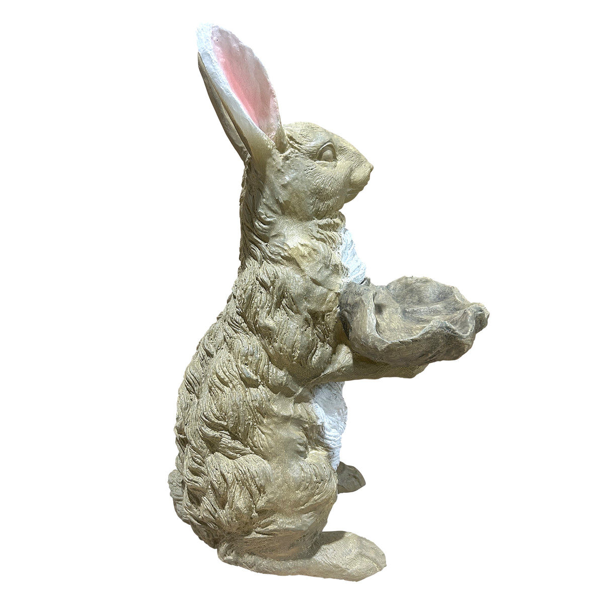 Magnesium Oxide Bunny Statue Holding Decor Hand-Painted Rabbit Sculpture Garden Lawn Ornament - image 5