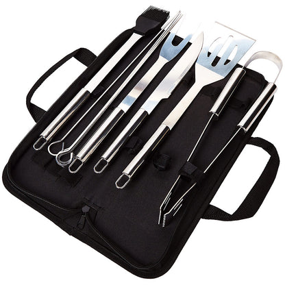 BBQ Grill Tools and Utensil Accessories Kit - 10-Pc.