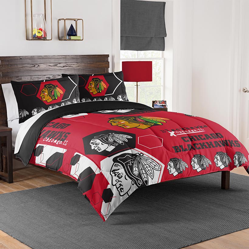 NHL Hexagon Comforter Sets