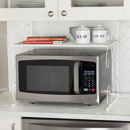 Over the Microwave Metal Shelf