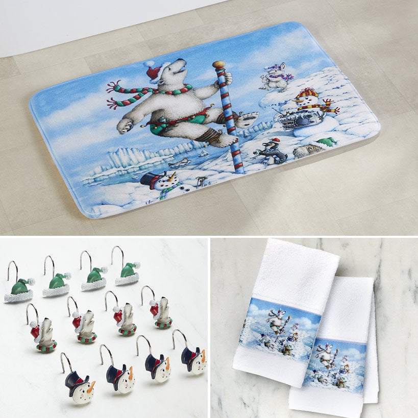 North Pole Friends Bath Collection