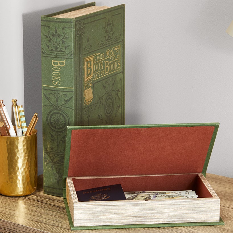 Set of 2 Book Boxes