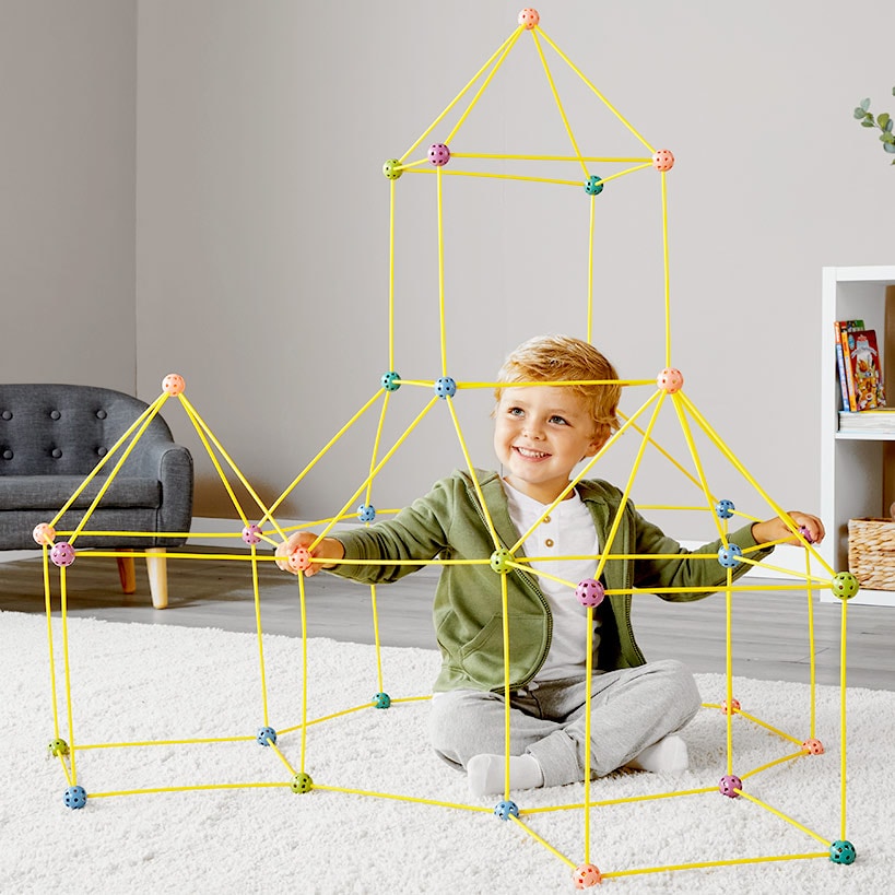 DIY Fort Kit for Kids–Easy Assembly and Perfect for Parties