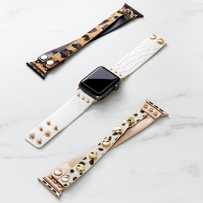 Cheetah or Snake Watchband for Apple Watch®