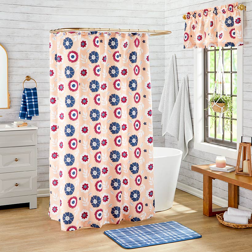 Modern Floral Bath Collection