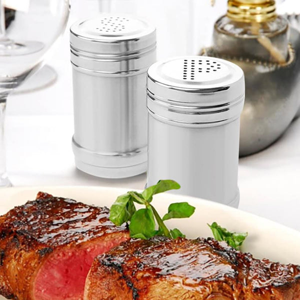 Stainless Steel Salt & Pepper Shakers | The Lakeside Collection