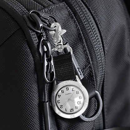Clip On Analog Watch Carabiner