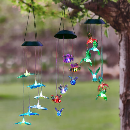 Solar-Powered Butterfly Mobile