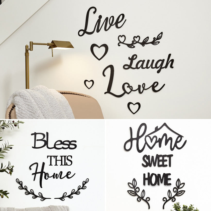 Sentiment Wall Decorative Sentiment Wall Art | The Lakeside Collection