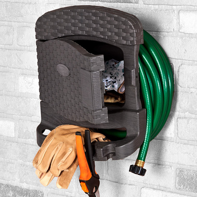 Garden Hose Reel Hanger with Storage – Durable and Functional | The ...