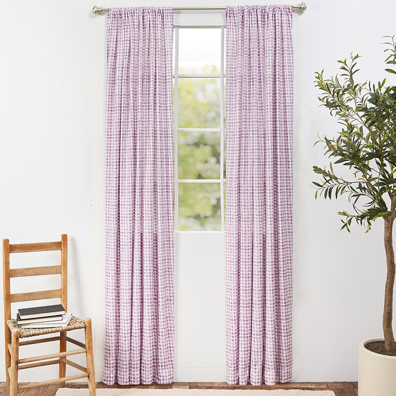 Spring Gnome Check Window Panel | The Lakeside Collection