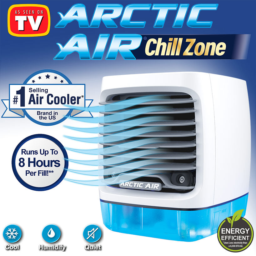 Artic Air® Chill Zone™ - Portable, Humidify, Purify, and Cool Your Space