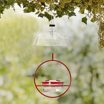 Red Hummingbird Feeder