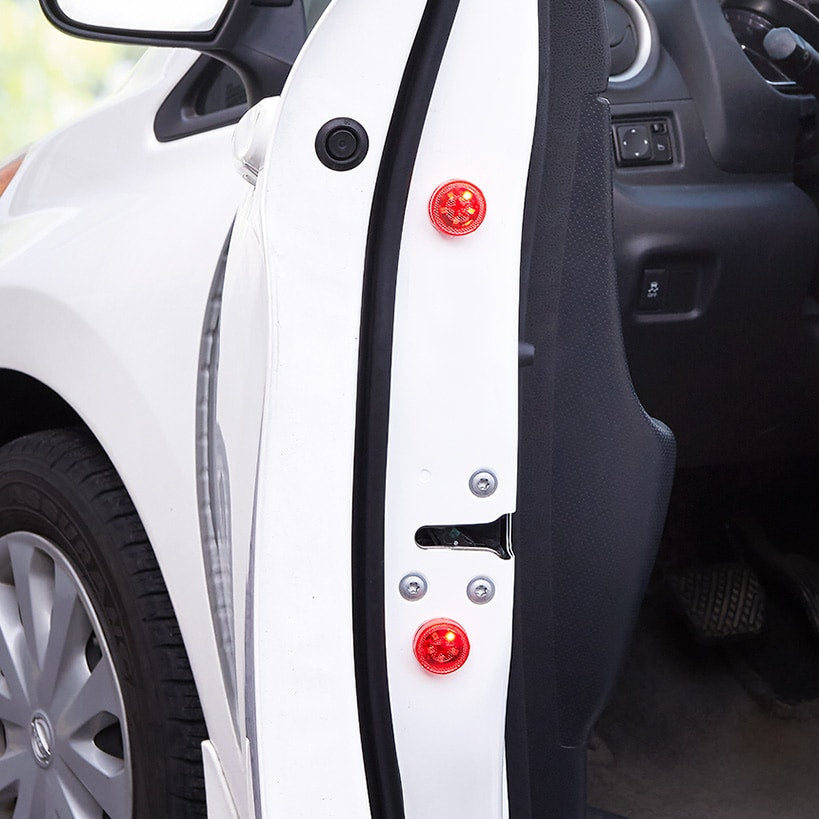 Wireless Car Door LED Warning Roadside Safety Light Set of 2