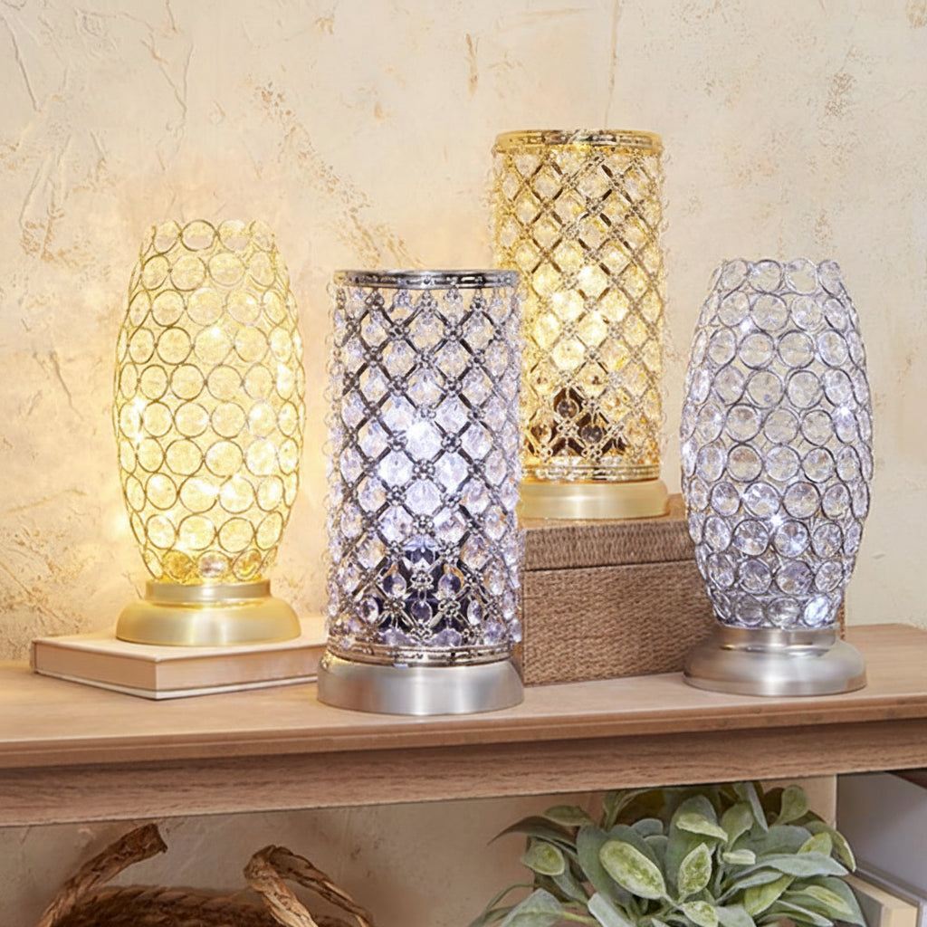 Radiant Silver or Gold Accent Lights - Oval or Cylinder