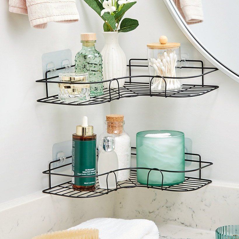 Wall Mounted Bathroom Shelf - Set of 2