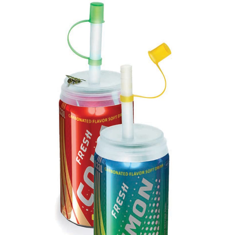 Jokari Sip and Seal Soda Straws for Can Beverages 2 Pack
