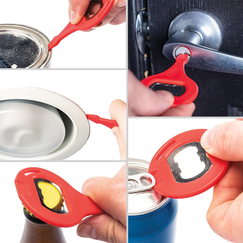 Multifunctional Easy Open Tool - Cans, Bottles, Doors, Vents, and more!