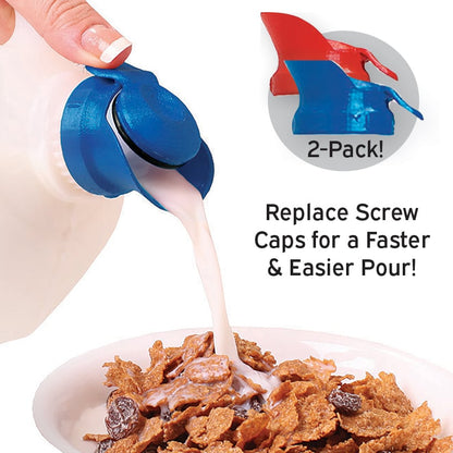 Milk Bottle Pour N' Seal Spout - 2-Pk.
