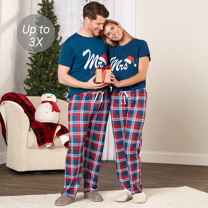 His and Hers Christmas Pajamas