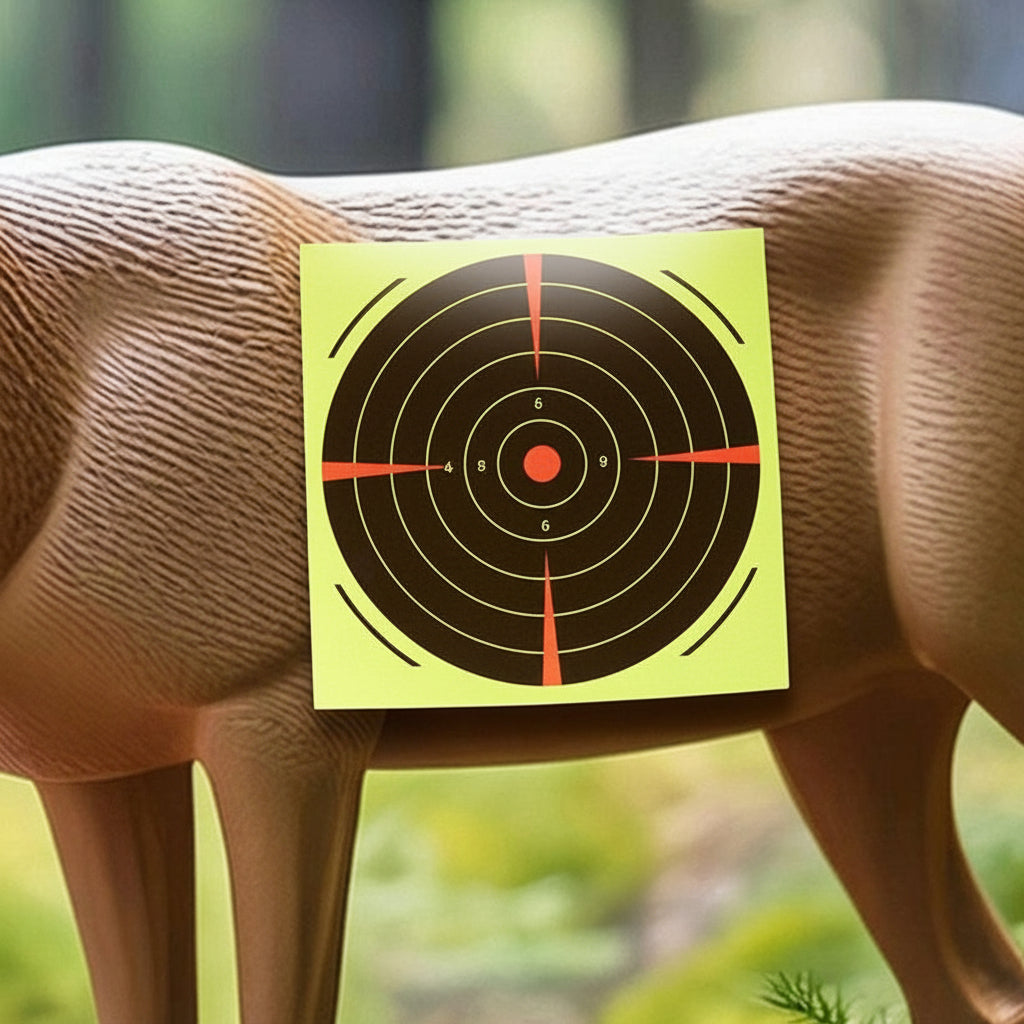 Bullseye Splatter Targets - Improve Accuracy, Reuse with Adhesive Backing