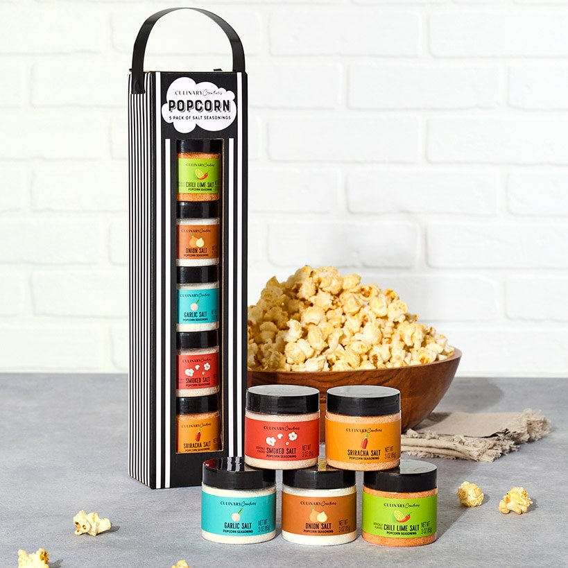 Popcorn Seasoning Flavors - Set of 5