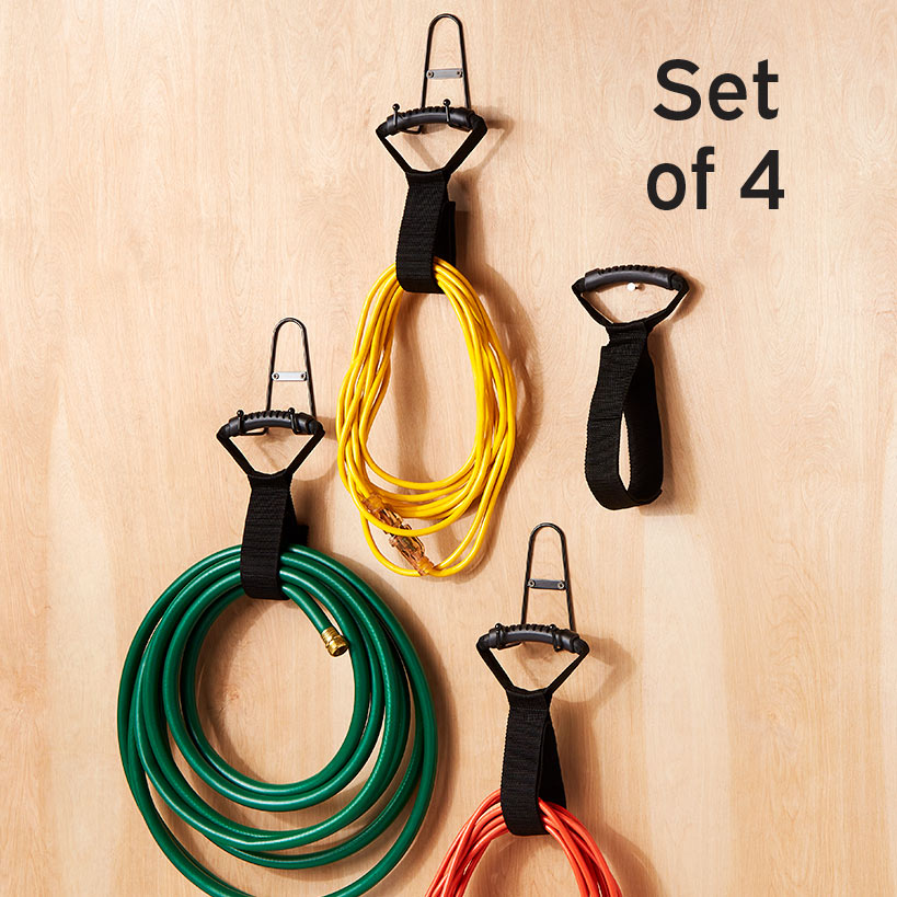 Set of 4 Storage Straps With Handle