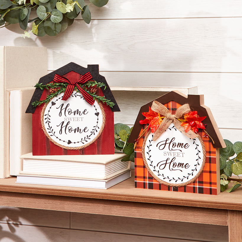 Farmhouse Rustic Home Sweet Home Sign