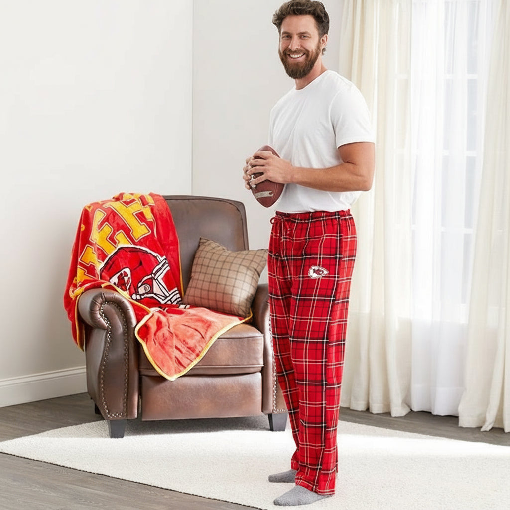 Men's Ultimate NFL Plaid Flannel Pants