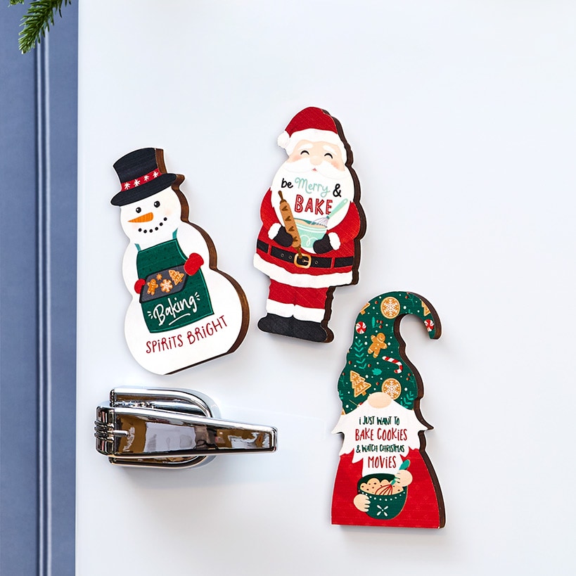 Set of 3 Holiday Magnets