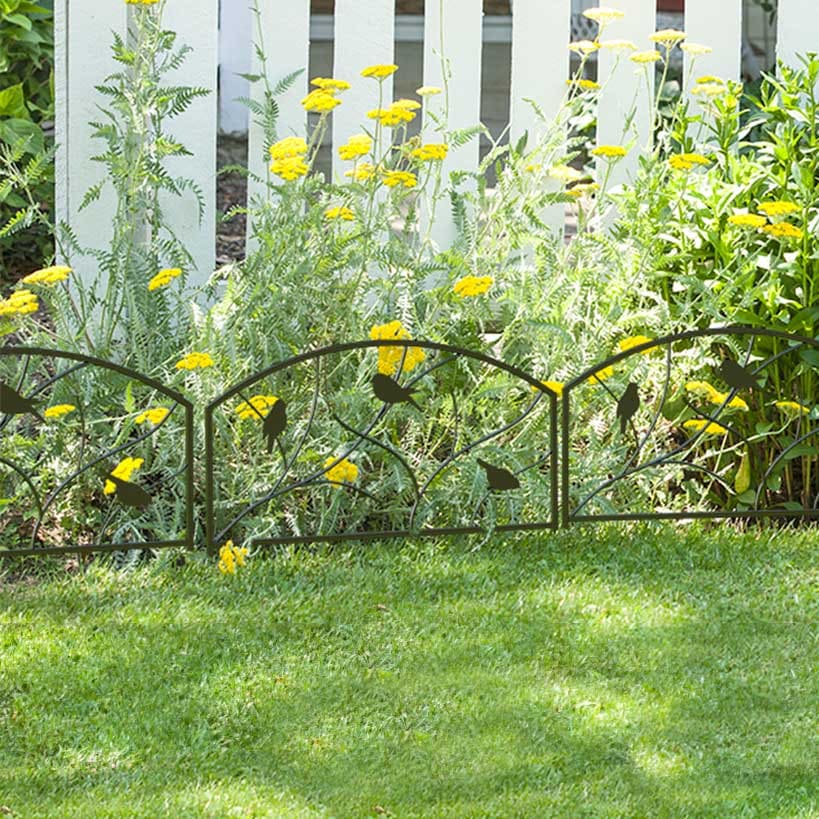 4-Pc. Perching Birds Garden Edge