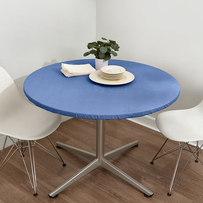 Round Solid Color Custom Fit Tablecloth