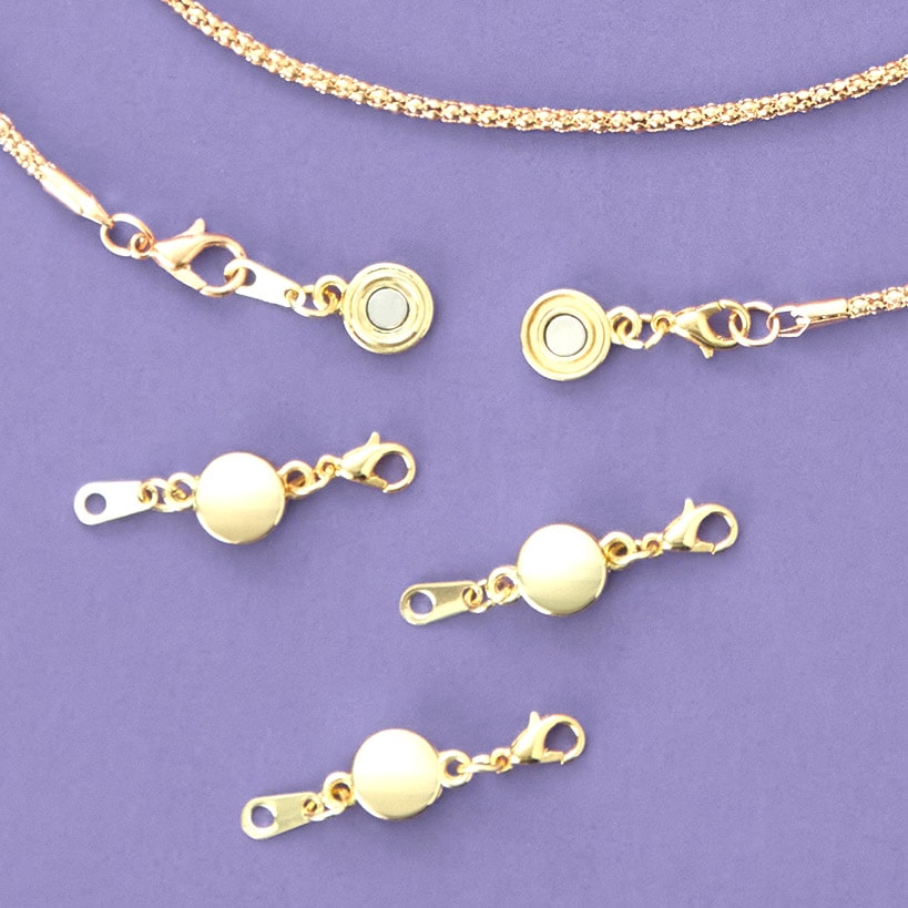 Magnetic Necklace Clasps Set of 4