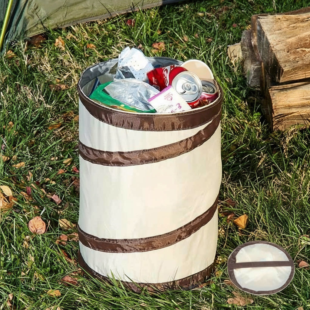 Collapsible 13" Portable Trash Can - RV or Home