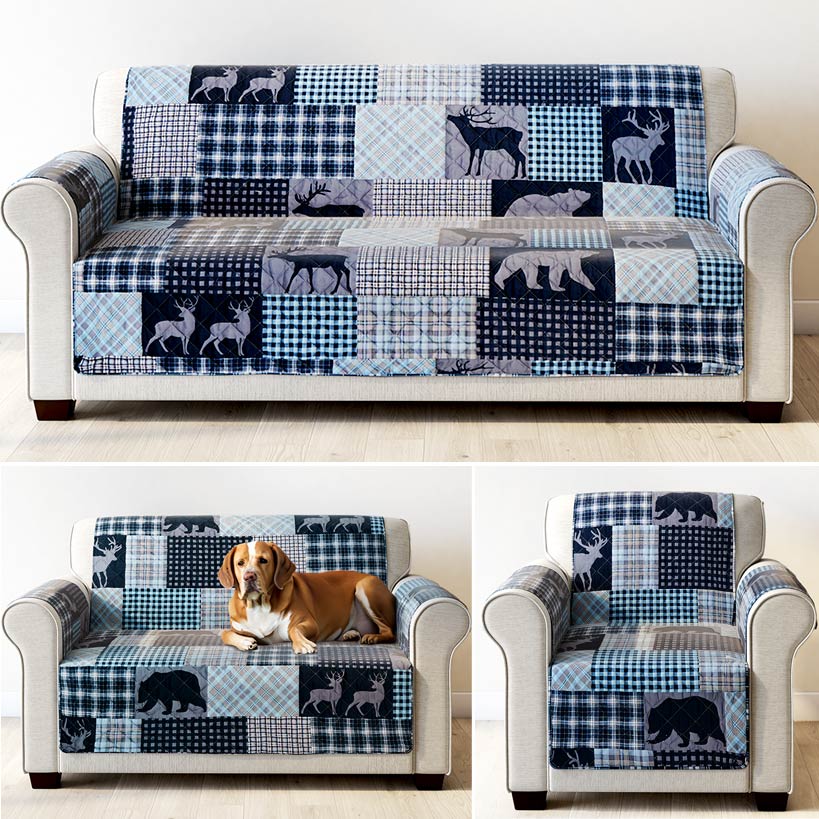 Mossy Oak Pendry Peak Quilted Furniture Chair Cover