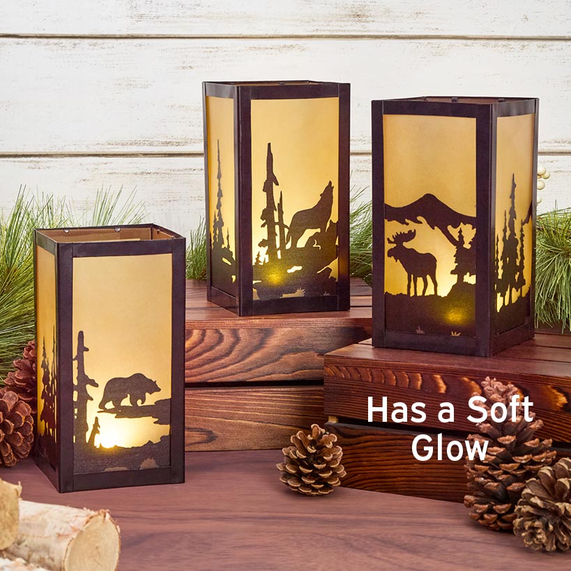 Woodland Scenic Accent Light - Bear, Moose or Wolf
