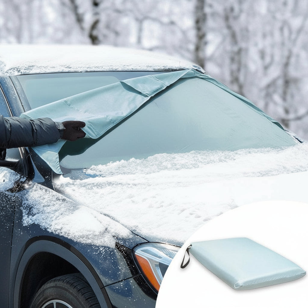 Set of 2 Car or SUV Magnetic Windshield Covers