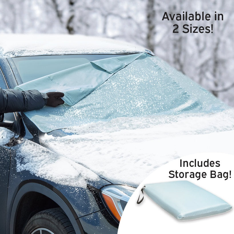 Set of 2 Car or SUV Magnetic Windshield Covers