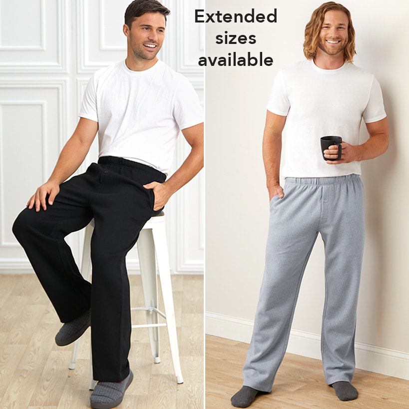 Men's Fleece Baggy Sweatpants