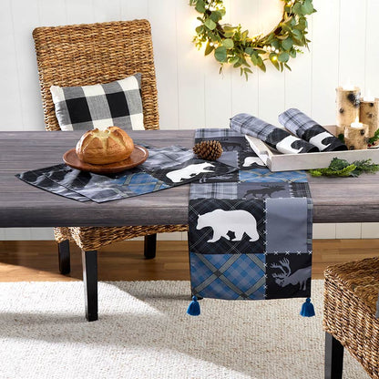 Lodge Table Runner or Set of 4 Placemats