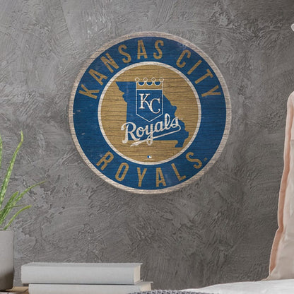 MLB State Circle Signs